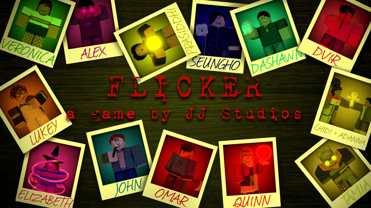Flicker Roblox character art